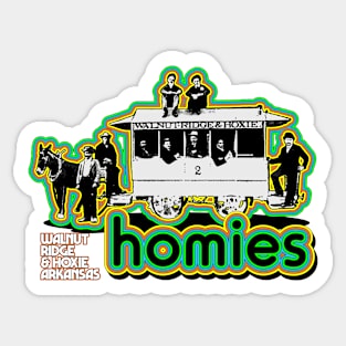 Walnut Ridge & Hoxie - Homies Sticker